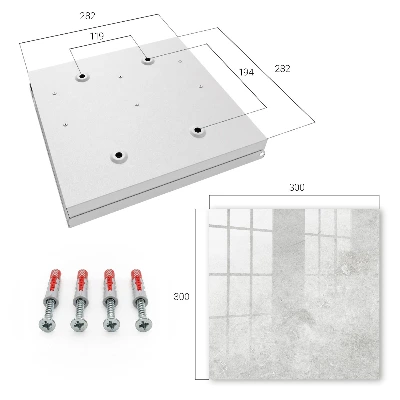 Caja de llaves Piedra gris