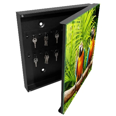 Caja de llaves Aves tropicales