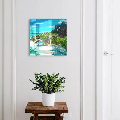 Armario de llaves Playa tropical