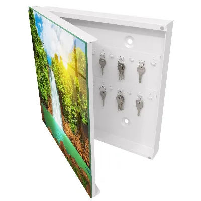 Armario llaves de pared Cascada tropical