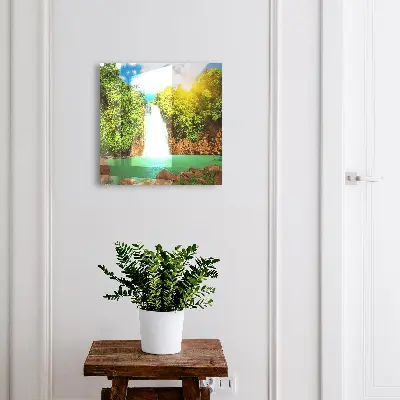 Armario llaves de pared Cascada tropical