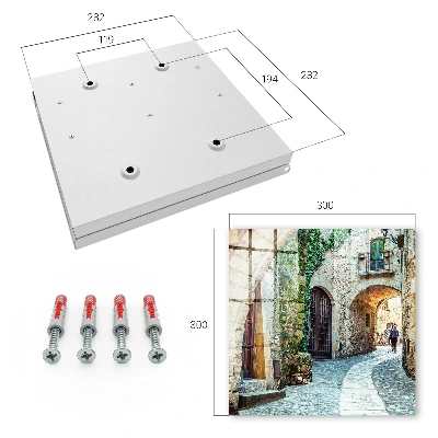 Caja de llaves Calle histórica