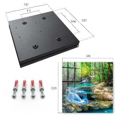 Caja de llaves Oasis paradisíaco