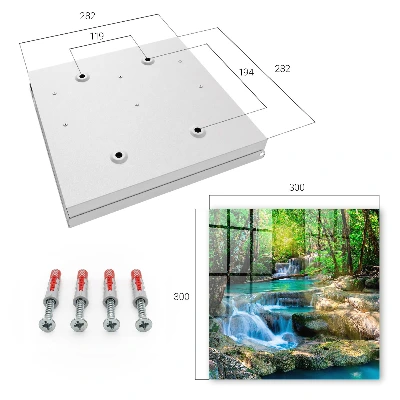 Caja de llaves Oasis paradisíaco