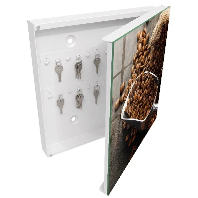 Caja de llaves Granos de café