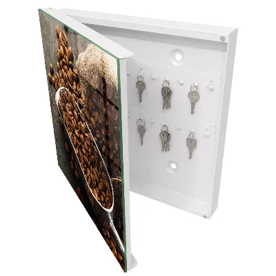 Caja de llaves Granos de café
