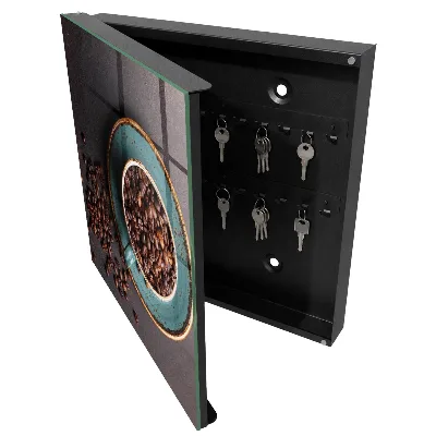 Caja de llaves Granos de café