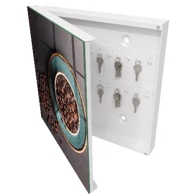 Caja de llaves Granos de café