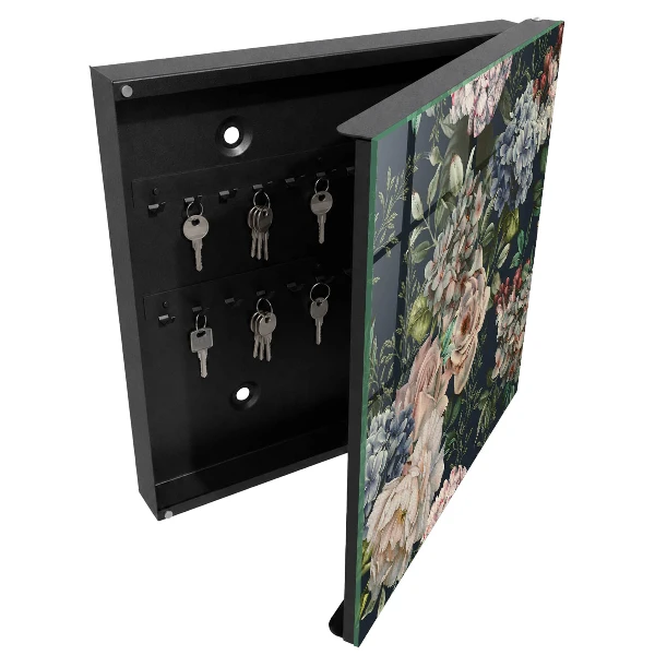 Caja de llaves Estampado floral