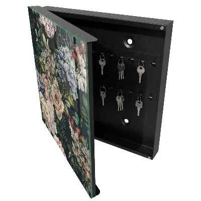 Caja de llaves Estampado floral