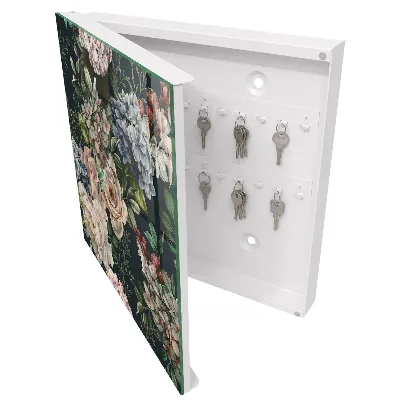 Caja de llaves Estampado floral