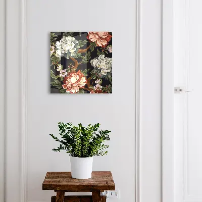 Armario llaves de pared Flores de la naturaleza