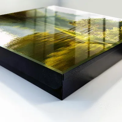 Caja de llaves Paisaje verde