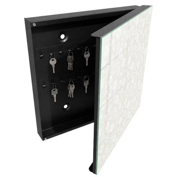 Caja de llaves Estampado floral