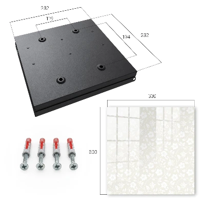 Caja de llaves Estampado floral