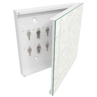 Caja de llaves Estampado floral