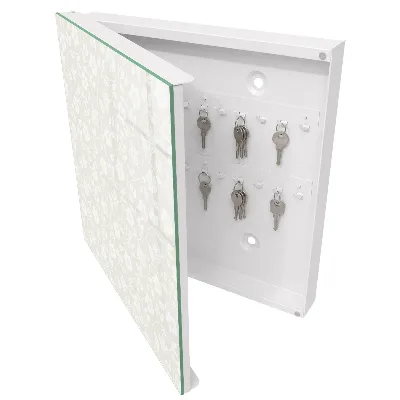 Caja de llaves Estampado floral
