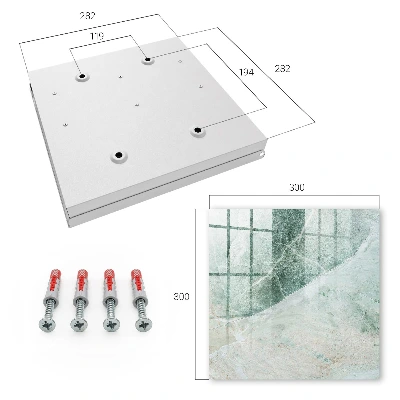 Caja de llaves Elegancia del mármol