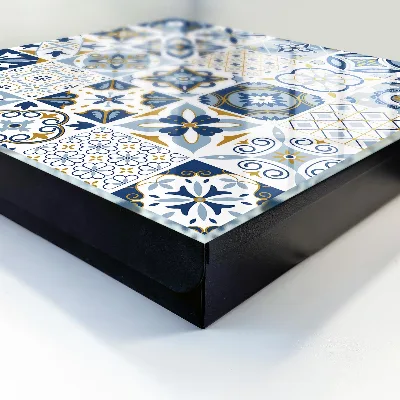 Caja de llaves Azulejos coloridos