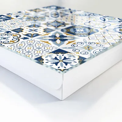 Caja de llaves Azulejos coloridos
