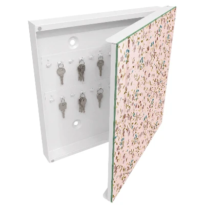 Caja de llaves Estampado floral