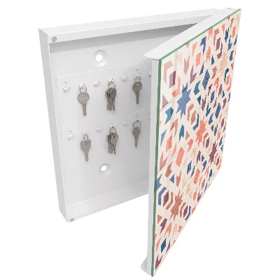 Caja de llaves Patrón geométrico