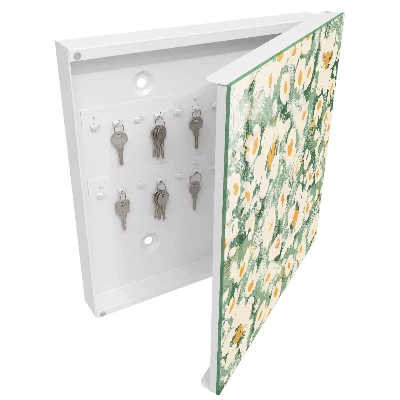 Caja de llaves Estampado floral