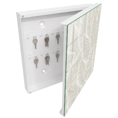 Caja de llaves Hojas pacíficas