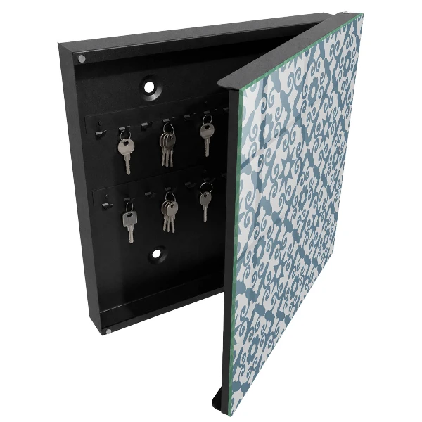 Armario llaves de pared Elegancia geométrica
