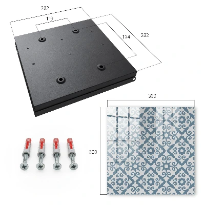 Armario llaves de pared Elegancia geométrica