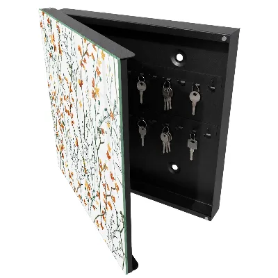 Caja de llaves Estampado floral