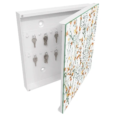 Caja de llaves Estampado floral