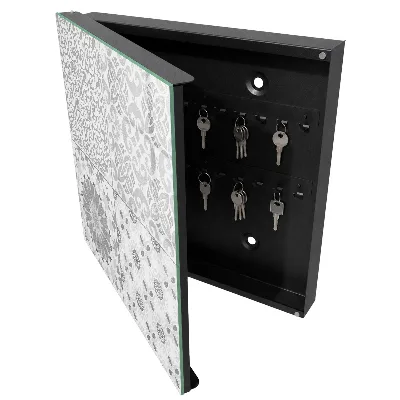 Armario llaves de pared Patrones geométricos
