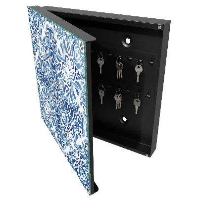 Caja de llaves Adornos de azulejos