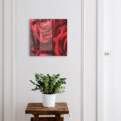 Armario de llaves Rosas rojas