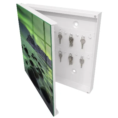 Armario llaves de pared Auroras boreales
