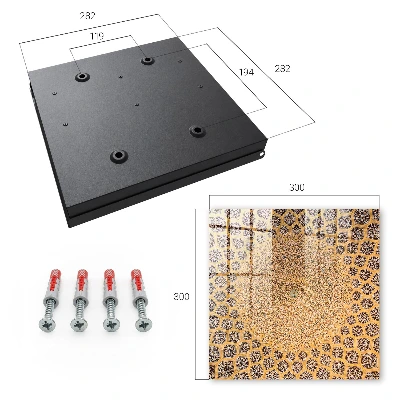 Caja de llaves Ornamento geométrico