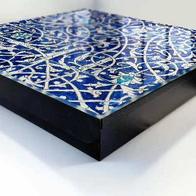 Armario de llaves Arabesco azul