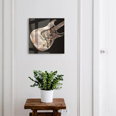 Armario llaves de pared Guitarra mecánica