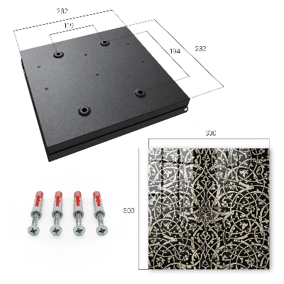 Caja de llaves Elegancia decorativa