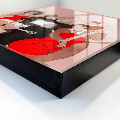 Caja de llaves Escena de jazz