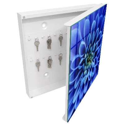 Armario de llaves Flor azul