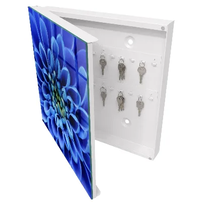 Armario de llaves Flor azul