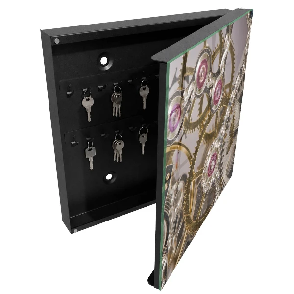 Caja de llaves Elegancia mecánica