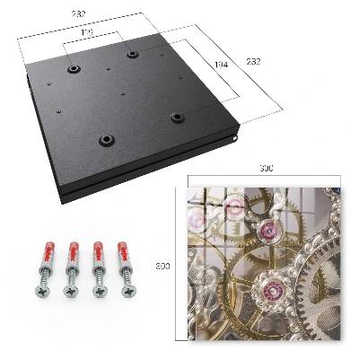 Caja de llaves Elegancia mecánica