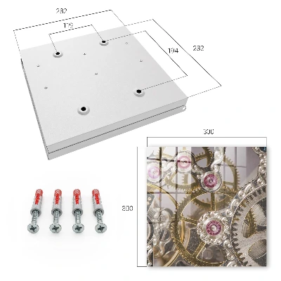 Caja de llaves Elegancia mecánica