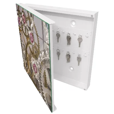 Caja de llaves Elegancia mecánica