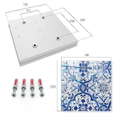 Caja de llaves Azulejos decorativos