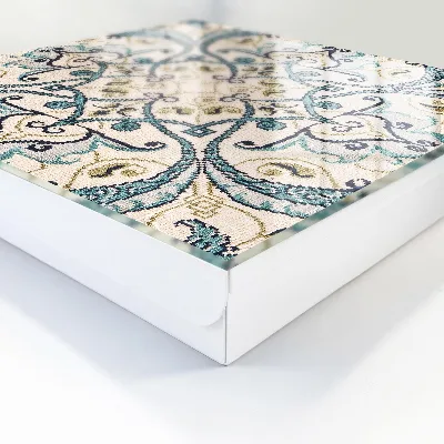 Caja de llaves Adorno turquesa