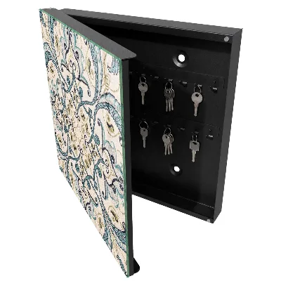 Caja de llaves Adorno turquesa
